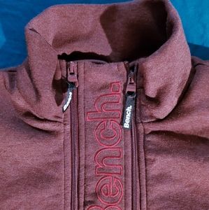 Bench Dual Zipper Sweatshirt with Thumb Holes